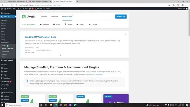 How To Install and Demo Import Avada WordPress Theme | Customization смотреть онлайн