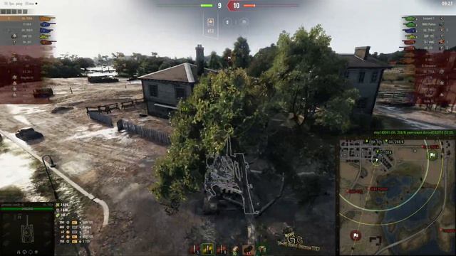 об 705а танк Wot сочный бой на карте лайв окс World Of Tanks.