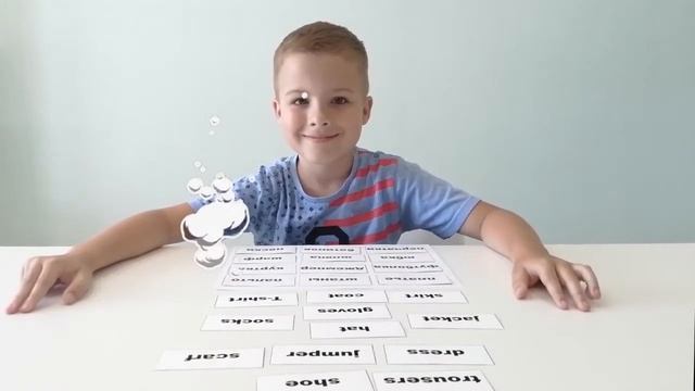 ИГРАЕМ И УЧИМ АНГЛИЙСКИЙ ЯЗЫК / play and learn English / MarKovIng / одежда / идеи игр на английско смотреть онлайн