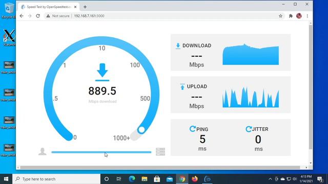 Installing OpenSpeedTest LAN Speed Test on a Windows 10 смотреть онлайн