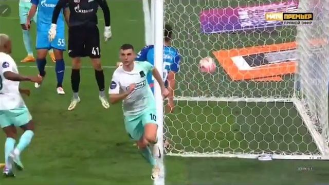 zenit vs krasnodar .Edvard spertsian goal смотреть онлайн