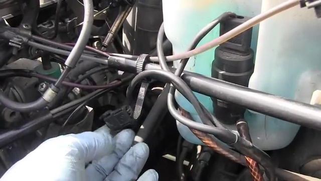 Mercedes Diesel Engine OM603 Vacuum Lines Mess