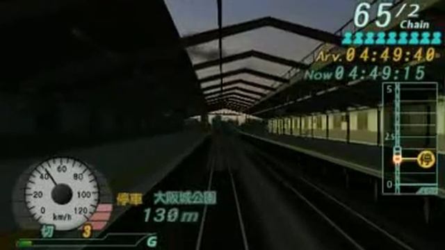 Densha de Go! Pocket: Osaka Kanjousen Hen - PSP Gameplay смотреть онлайн