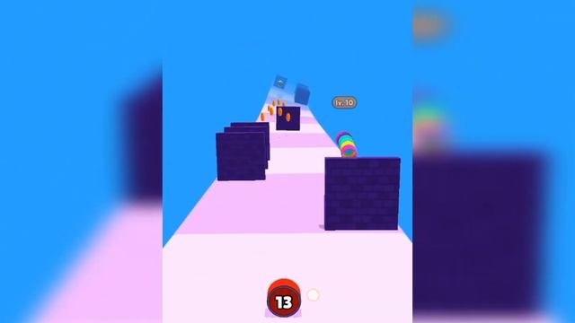 Number stack - run and merge / number run 3d / number run 2048 gameplay max Level 1 смотреть онлайн