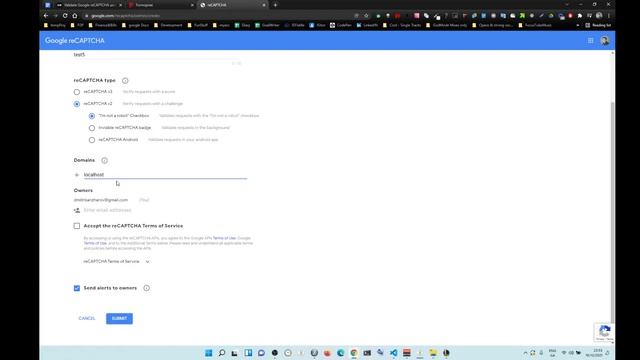 Form with Captcha that send email using JavaScript and Formspree смотреть онлайн