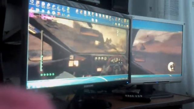 Dirt 3 2 Monitors 1920x1080 + 1280x1024