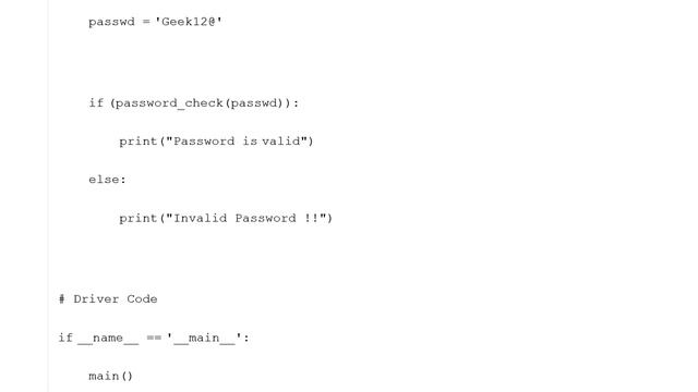 Python | Password Validation смотреть онлайн