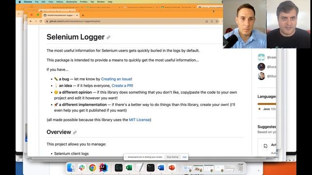 Titus Fortner's Selenium Logger: Part 1 смотреть онлайн