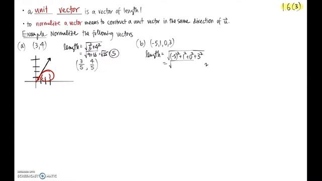 Linear Algebra Lecture 1.6: Dot Product, Norm, Angle between Vectors смотреть онлайн