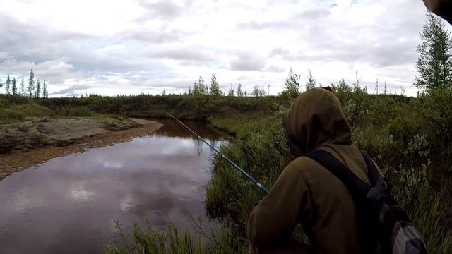 Рыбалка. Самодельная блесна. Щука на самодельную блесну из ложки. ?? смотреть онлайн