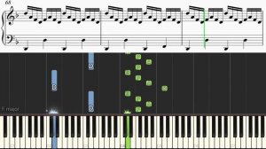 JoJo's Bizarre Adventure: Steel Ball Run: Gyro Zeppeli's Theme - Piano Tutorial + SHEET MUSIC