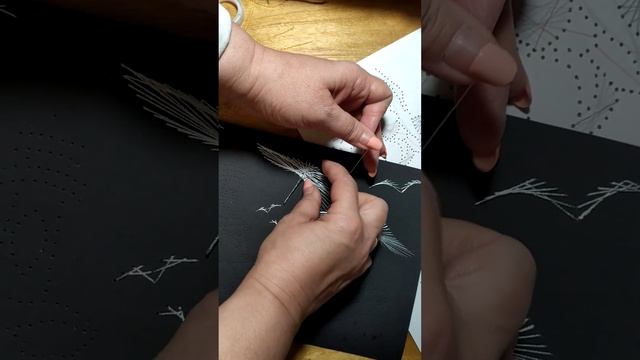 Панно "Маяк"в технике изонить Урок 2 смотреть онлайн