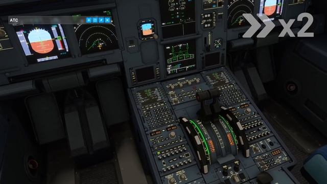 Microsoft Flight Simulator 2020 - Полеты по Приборам и Диспетчер смотреть онлайн