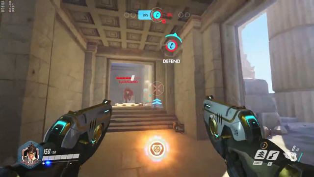 [Overwatch] Weaver in OW - Tracer Gameplay in Ilios смотреть онлайн