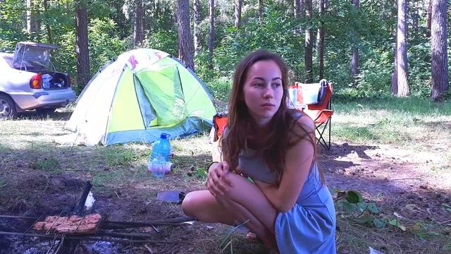 Голубі озера, відпочинок в палатці. смотреть онлайн