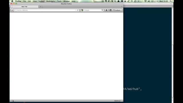 #SFSE: Stripping Down Remote WebDriver смотреть онлайн