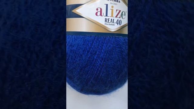 Подробный обзор полушерстяной пряжи Alize Angora Real 40 №141 Электрик