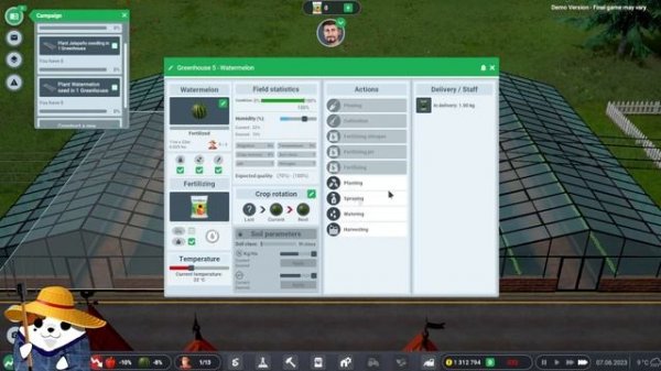 Farm Manager World Full Demo Playthrough Part 1 | The First Crops!
