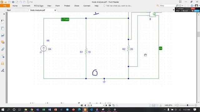 Node analysis introduction and Supernode approach смотреть онлайн