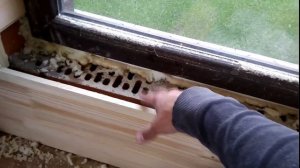 Красивый откос из вагонки (фальшбруса) своими руками.