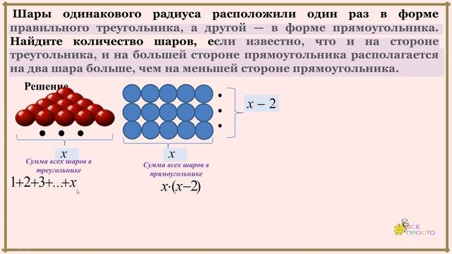 Арифметическая прогрессия. Задание с практическим содержанием. смотреть онлайн