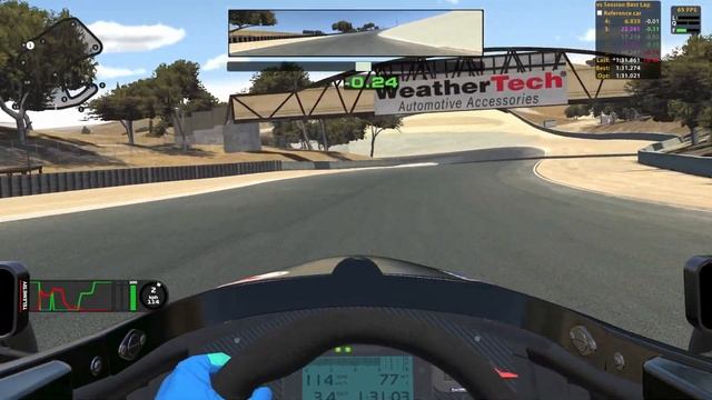 Track guide Laguna Seca Ray FF1600 - FIXED iRacing смотреть онлайн