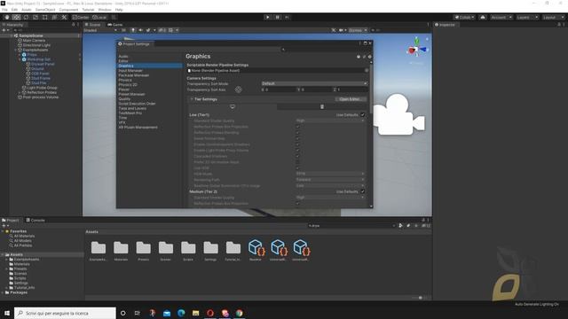 Video Guide - Install and Activate Unity Universal RP Rendering Pipeline, Shader Graph, PBR Materia смотреть онлайн