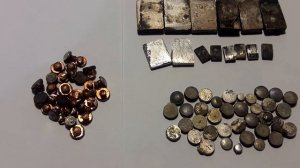 Серебро на меди. Обзор лома контактов.