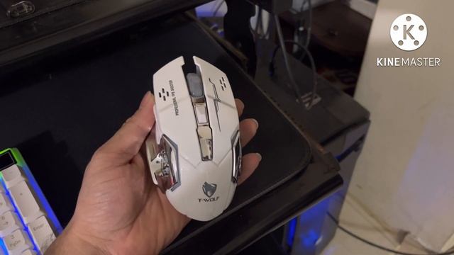 Wireless Rechargeable RGB Gaming Mouse Now In Bangladesh | T-Wolf Q13 White | Price: 650 TK Only смотреть онлайн