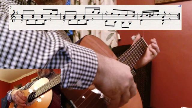 Tutorial for Andantino by Ferdinando Carulli смотреть онлайн