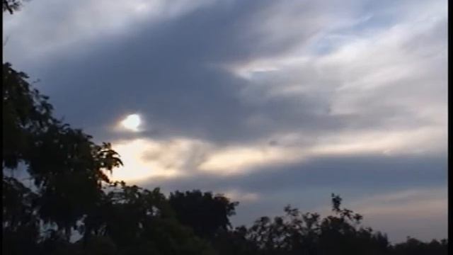Закат (ускоренная съемка) Sunset смотреть онлайн