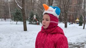 Большая игротека. Подвижная игра "Снеговик"