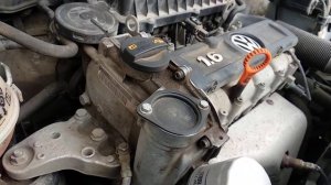 Неравномерная работа двигателя CFNA Поло седан