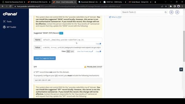 Setting SMTP Mail Server di cPanel Hosting Sendiri смотреть онлайн