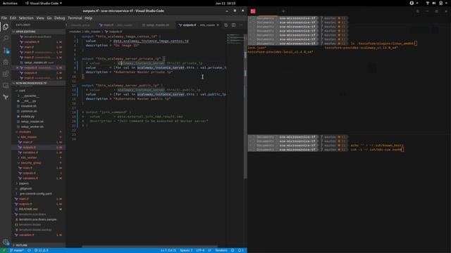 Starting a Single node Kubernetes Cluster at Scaleway by using k8s_module terraform module (Part 5. смотреть онлайн