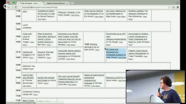 SLUG January 2015 - linux.conf.au Reports смотреть онлайн