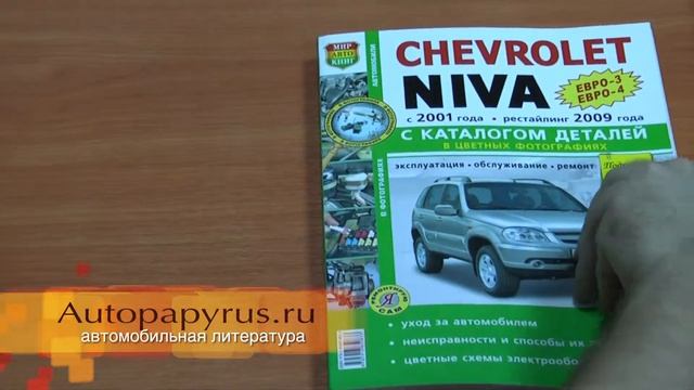 Каталог деталей Chevrolet Niva (Автопапирус) смотреть онлайн