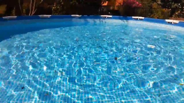 Как я ухаживаю за каркасным бассейном INTEX 457х107 смотреть онлайн