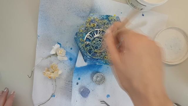 Step-by-step tutorial altered mixed-media box смотреть онлайн