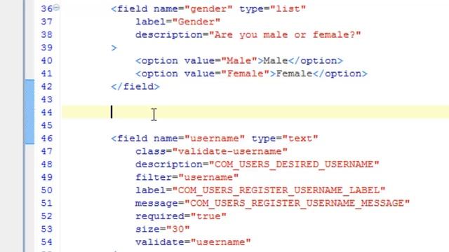 Joomla 2.5 Edit Registration Form Fields смотреть онлайн