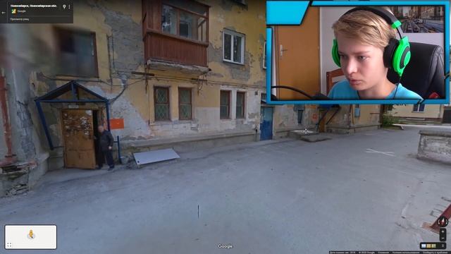 Зимний город на гугл картах! #Новосибирск #Googlemaps #Россия