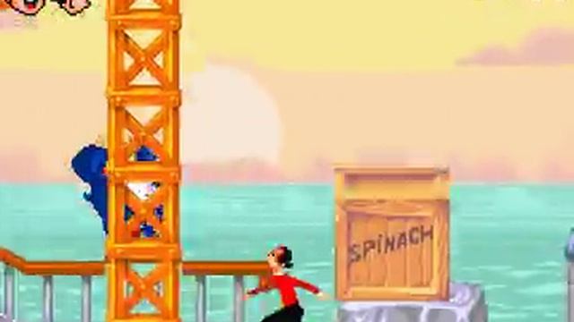 Game Boy Advance Longplay [176] Popeye: Rush for Spinach смотреть онлайн