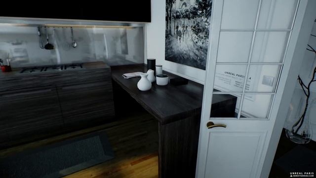Unreal Paris Virtual Tour - Unreal Engine 4 (GTX 1050 Ti) смотреть онлайн