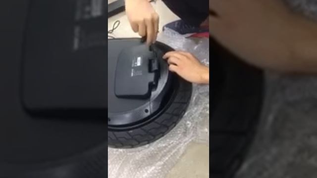 Ninebot one Z The video of activating battery. смотреть онлайн