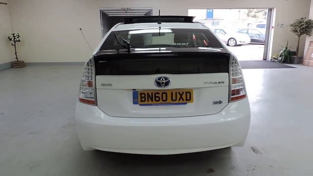 2010 Toyota Pruis 1.8 VVT - i Hybrid CVT In White For Sale In Cardiff смотреть онлайн