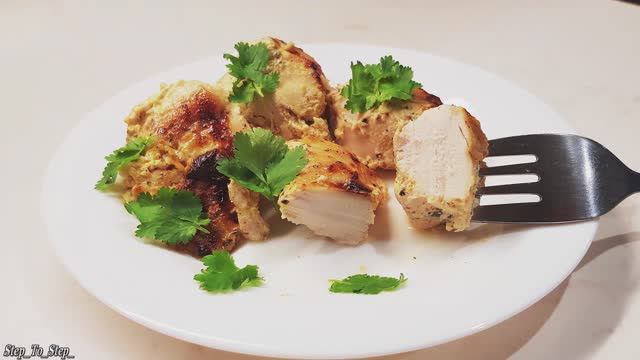 КАК приготовить куриную грудку. Сочная ГРУДКА в духовке. Грудка ПП. смотреть онлайн