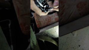 как снять ручку двери Renault Scenic