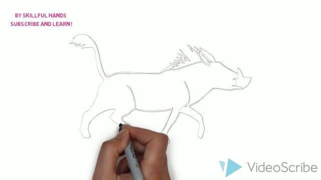 How to Draw a Boar / Как нарисовать кабана смотреть онлайн