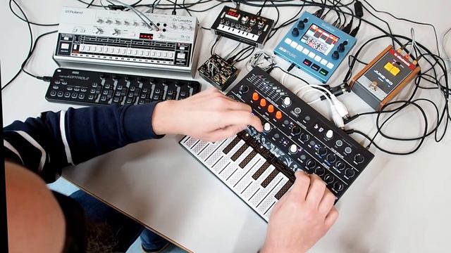 Hardware - MicroFreak & TR-06, Experiment 017 #Jamuary2022