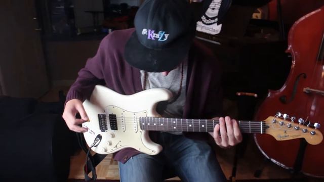 Dan Searl - Rocking the Fender Mustang Foot Pedal!! смотреть онлайн